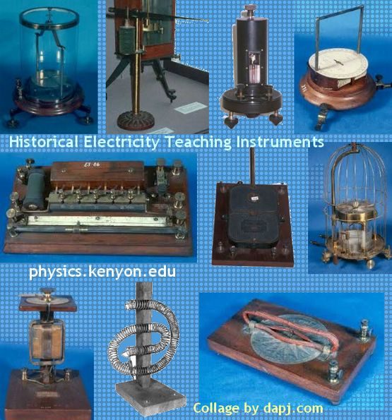 Historical Electricity Teaching Instruments
