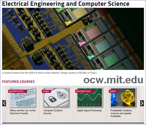 EE and Computer Online Learning - MIT